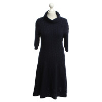 Marc Cain Robe en laine bleu foncé