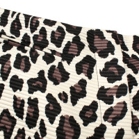 Msgm Pantalon avec imprimé léopard