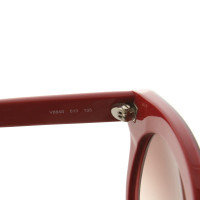 Valentino Garavani Sonnenbrille in Rot/Bordeuax