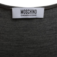 Moschino Cheap And Chic Robe en gris