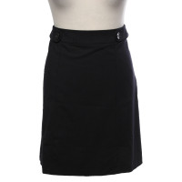 Hugo Boss Rok Wol in Blauw