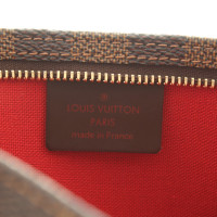 Louis Vuitton Pochette Mini aus Canvas in Braun