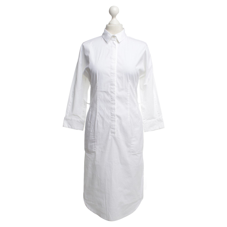 Hugo Boss vestito dalla camicetta in bianco