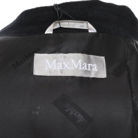 Max Mara Mantel in Schwarz