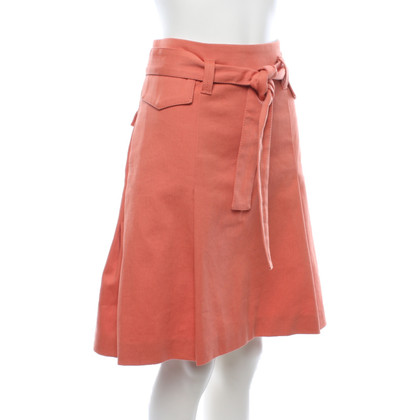 Dorothee Schumacher Skirt Cotton in Red