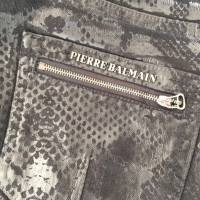 Pierre Balmain Jeans avec imprimé serpent