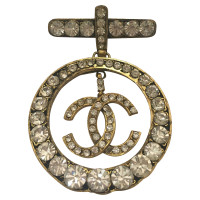 Chanel Brooch with Rhinestones