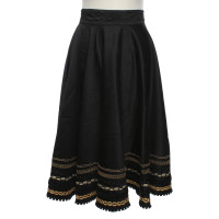 Lena Hoschek Skirt Wool in Black