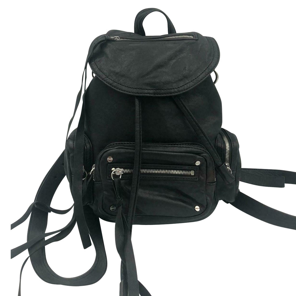 Alexander McQueen Backpack Leather in Black