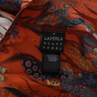 La Perla Silk dress with flounce