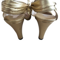 Salvatore Ferragamo Golden sandals