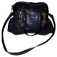 Chloé Handbag Fur in Black