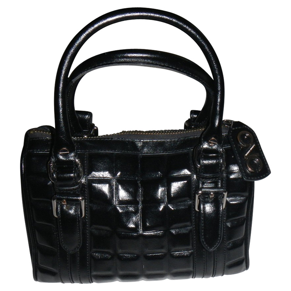 Costume National Shopper en Cuir en Noir