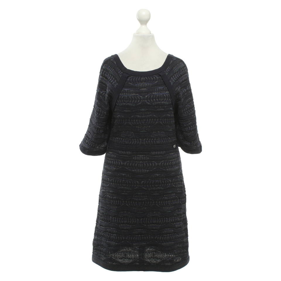 Chanel Blue knit dress