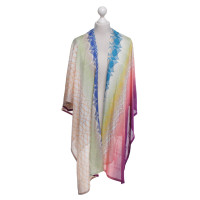Missoni Multi-colored knit cape