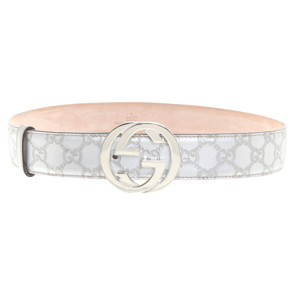 Gucci riem met Guccissima patronen