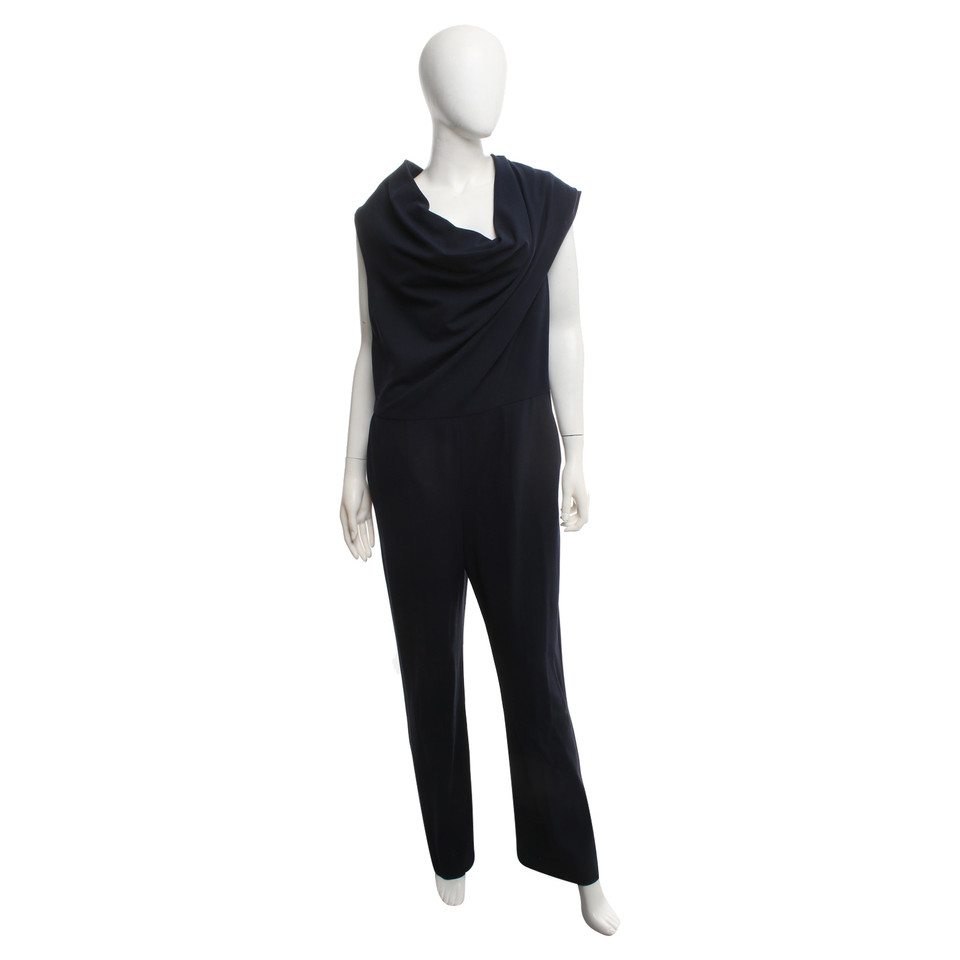 Escada Navy navy jumpsuit