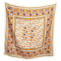 Hermès Tissu avec 'pattern' Chassae En Inde ''