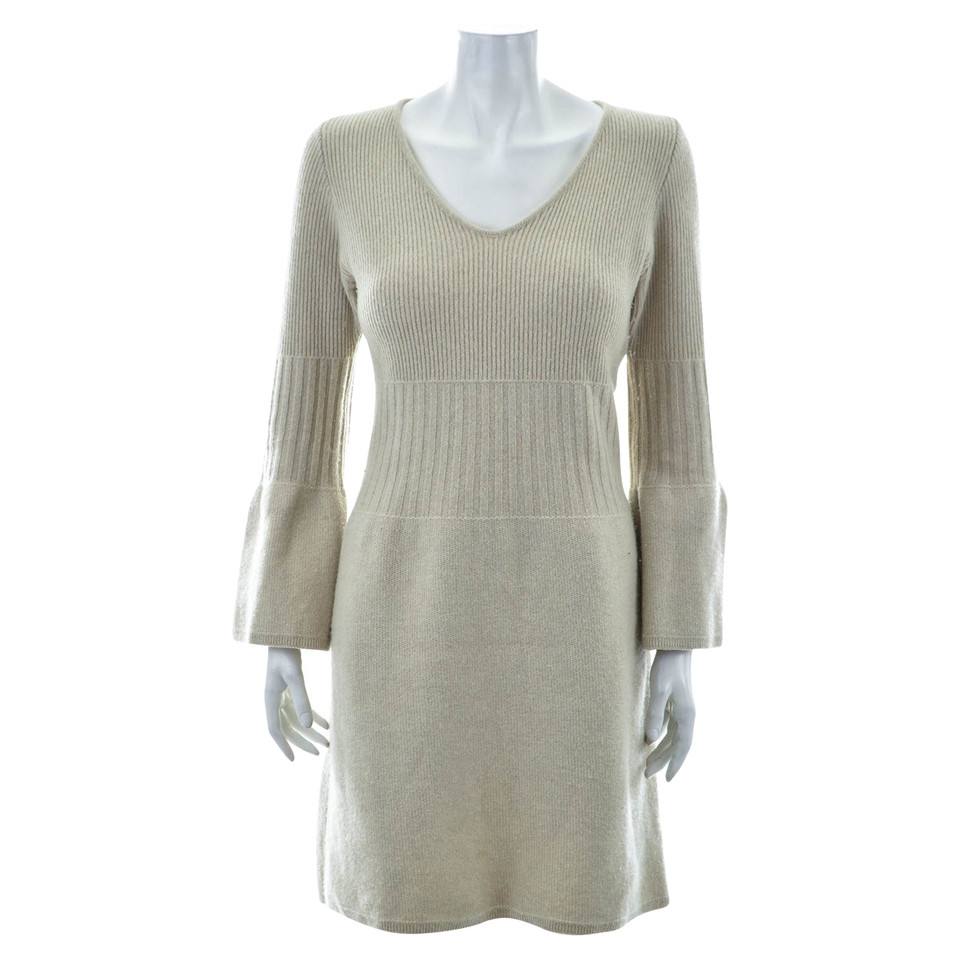 Luisa Spagnoli Kleid aus Wolle in Beige