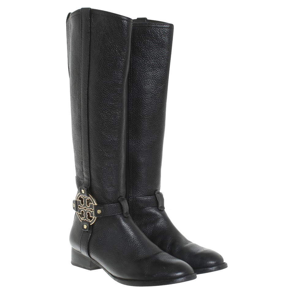 Tory Burch Stiefel aus Leder