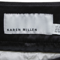 Karen Millen Pantaloni a Silver / Nero