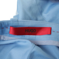 Hugo Boss Bundfaltenhose in Hellblau