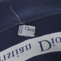 Christian Dior Panno con un motivo floreale