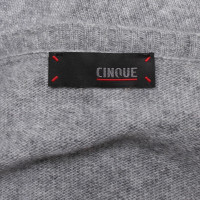 Cinque Pull à tricoter en gris / noir