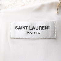 Saint Laurent Kleid in Creme