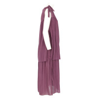 Sonia Rykiel Kleid aus Leinen in Violett