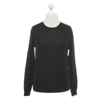 Stella McCartney Oberteil aus Wolle in Schwarz