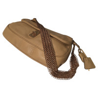 Prada Camel leather bag.