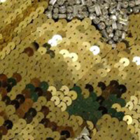 Dolce & Gabbana Dress with gold sequins