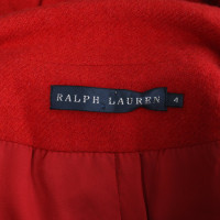 Ralph Lauren Blazer en Laine en Rouge