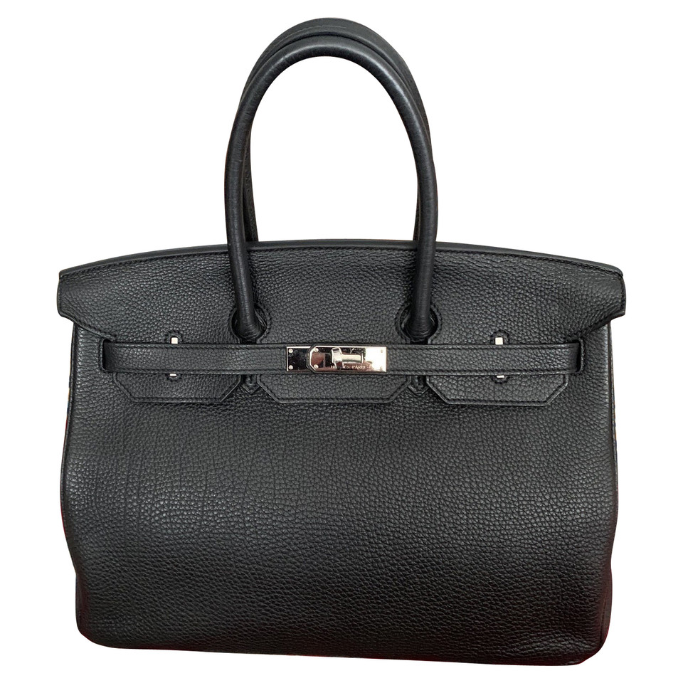 Hermès Birkin Bag 35 Leather in Black