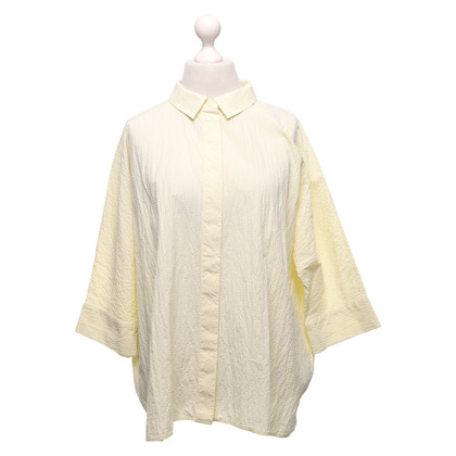 Cos Top Cotton in Yellow