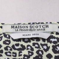 Maison Scotch Bluse mit Animal-Design