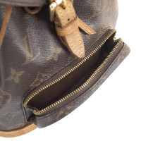 Louis Vuitton Montsouris aus Canvas in Ocker