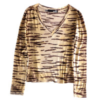 Moschino Love Bluse mit Tiger-Print