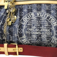 Louis Vuitton "Porte Epaule Cruise Raye Cabas GM Monogram Denim"