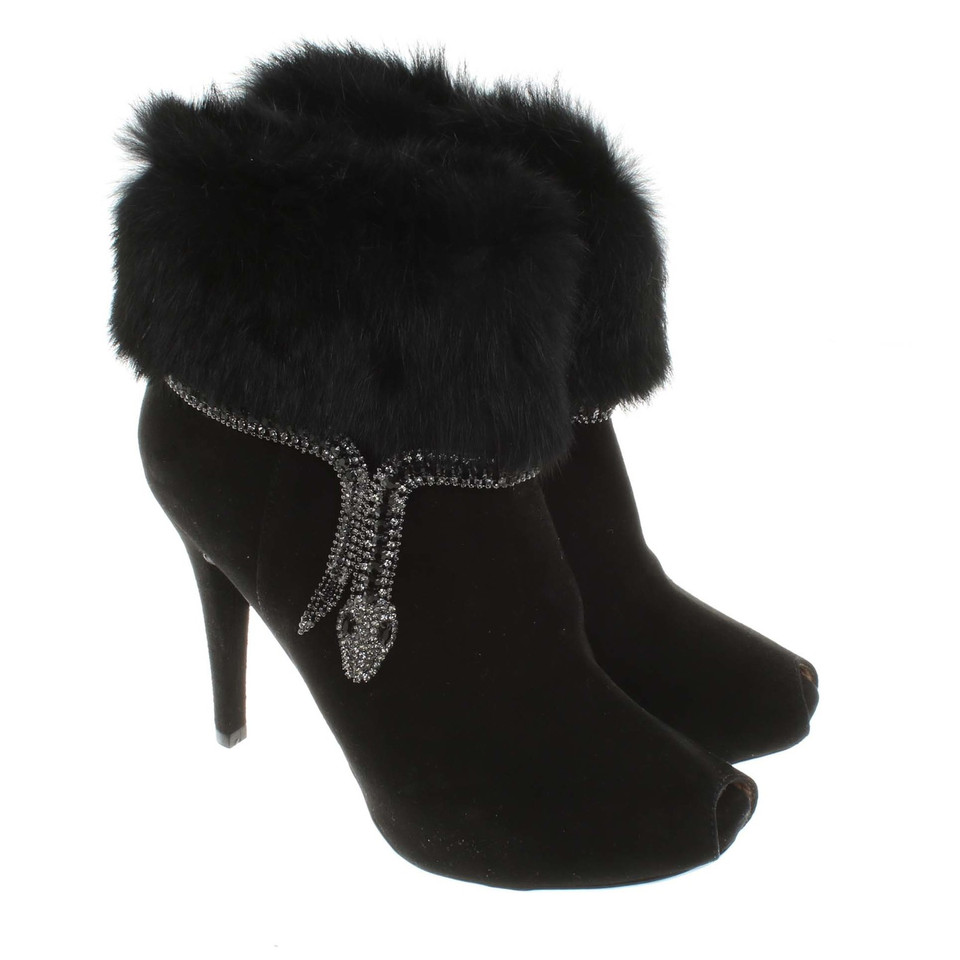 Other Designer Barachini - Ankle boots with fur