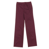 Escada Paire de Pantalon en Bordeaux