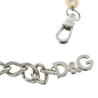 D&G Halskette mit Schmuckperlen