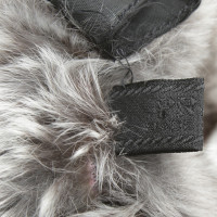 Prada Chinchilla fur collar in grey