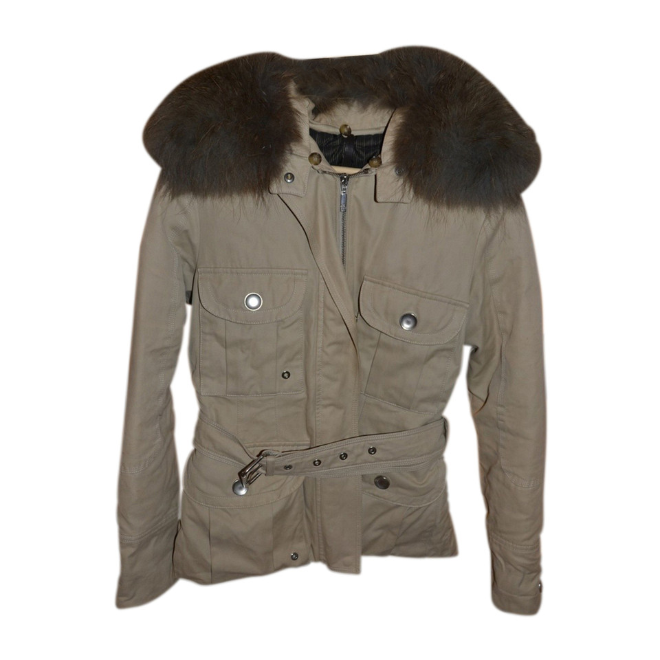 Moncler piumino con pelliccia