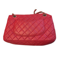 Chanel "Classic Double Flap Bag" in Red