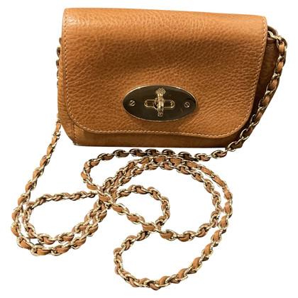 Mulberry Lily Mini Patent leather in Beige