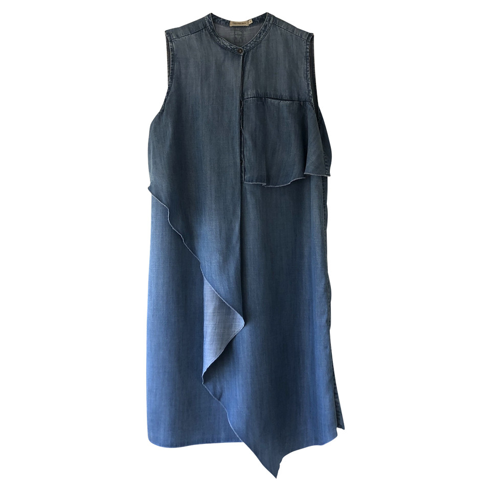 Calvin Klein Jeans Vestito in Viscosa in Blu