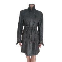 Oakwood Leather coat with sheepskin