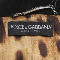 Dolce & Gabbana Mantel in Schwarz